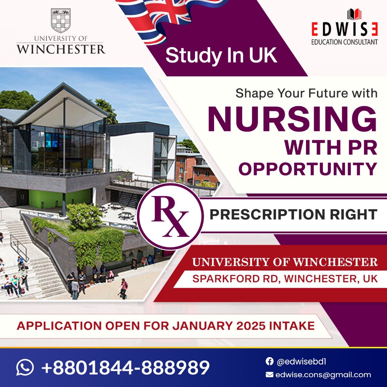 uni of winchester, UK